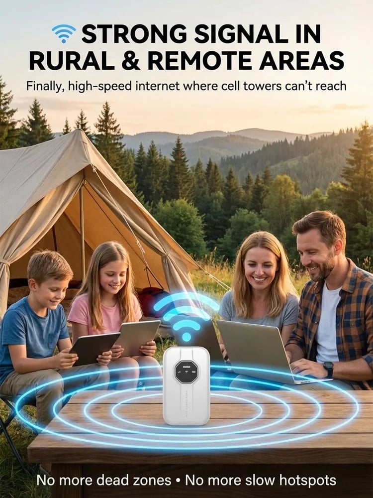 🌍[Global Coverage] Boundless Portable Wi-Fi