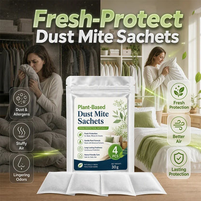 Plant-Based Mite Repellent Pouches🌿🛡️-JOE