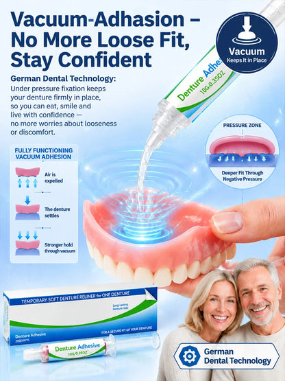 🔥50% Off – 🦷 Denture Adhesive Kit