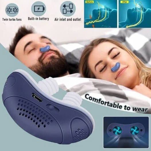 🔥The First Hoseless, Maskless, Micro-CPAP Anti Snoring
