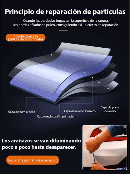 🔥Spray reparador de arañazos para coche – ¡Ahorra dinerales en el taller!