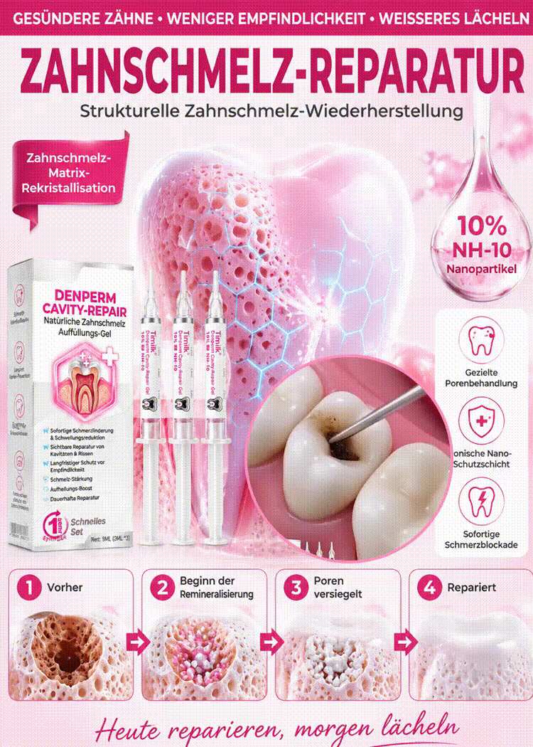 🦷 Dental Care Enamel-Filling Gel