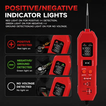 🔧 6-in-1 Automotive Circuit & Relay Tester – Find Electrical Faults Fast!