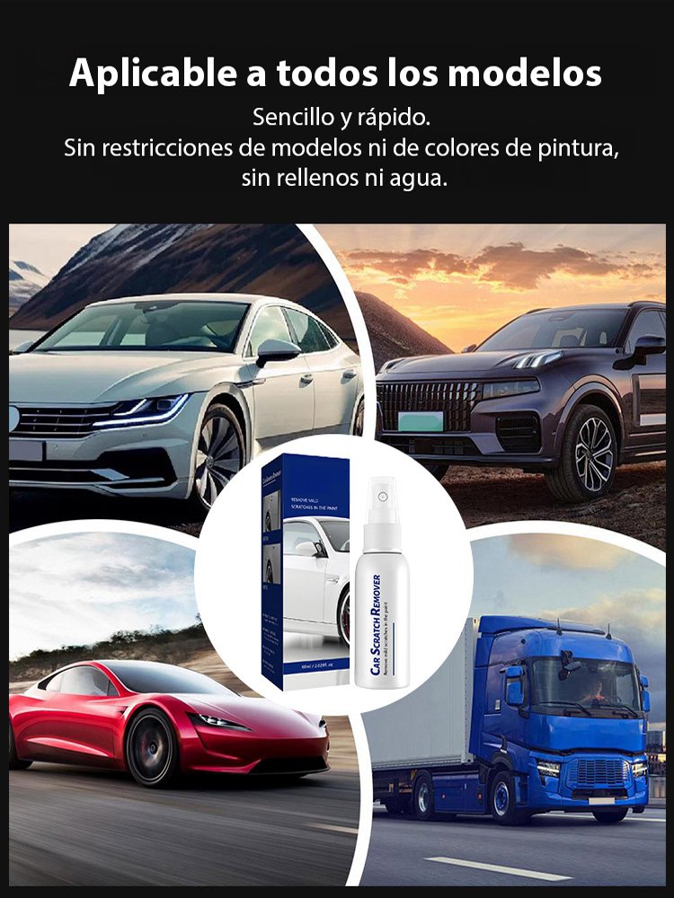 🔥Spray reparador de arañazos para coche – ¡Ahorra dinerales en el taller!