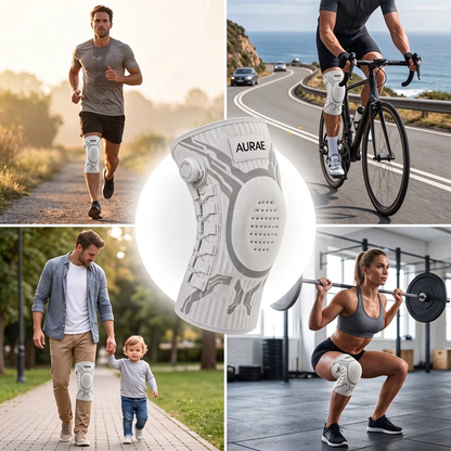 Aurae Knee Sleeve | Instant Relief, All-Day Stability & Adjustable Support