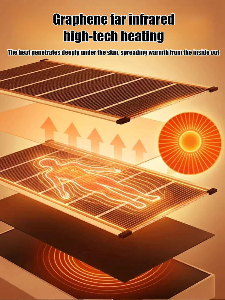 【5-Second Instant Heat】German High-Tech Graphene Wall Heater