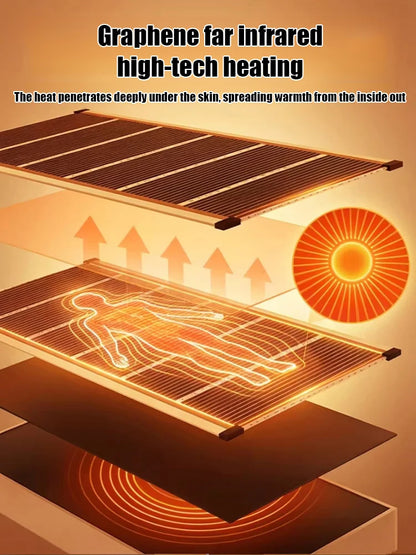 【5-Second Instant Heat】German High-Tech Graphene Wall Heater