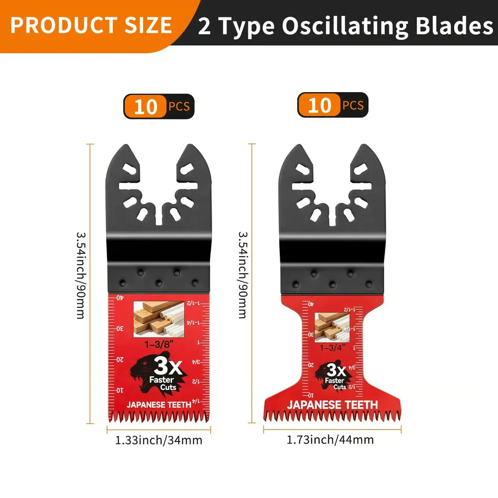 Professional Teeth Oscillating Multi-Tool Blades