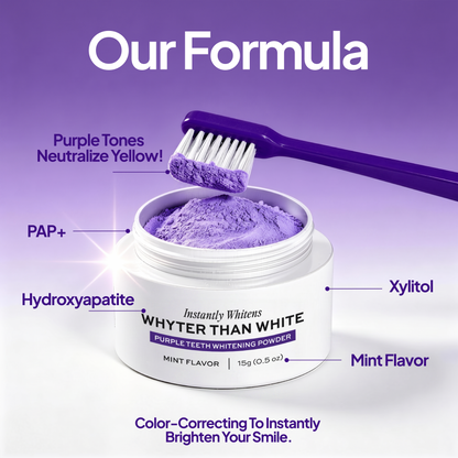 💜Purple Teeth Whitening Powder🦷