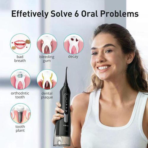 Portable Water Flosser Oral Irrigator with 3 Modes