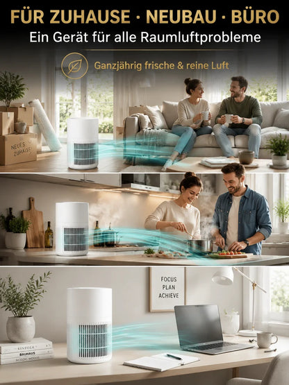 Household Ionizer Air Purifier; Eliminates formaldehyde and odors.