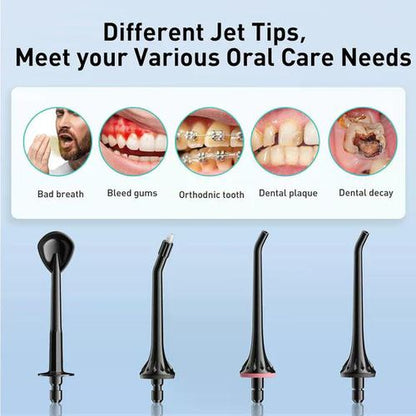 Portable Water Flosser Oral Irrigator with 3 Modes