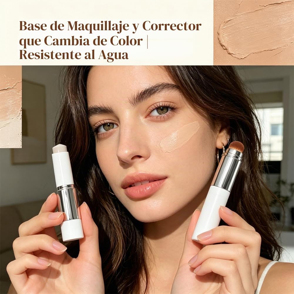 Tryskintle™ Korean Color-Changing Foundation stick