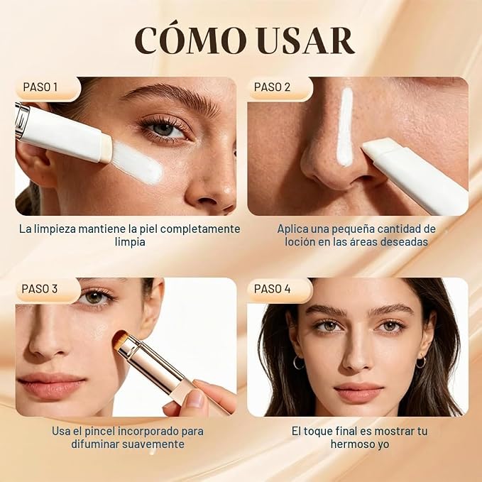 Tryskintle™ Korean Color-Changing Foundation stick