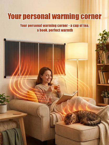 【5-Second Instant Heat】German High-Tech Graphene Wall Heater