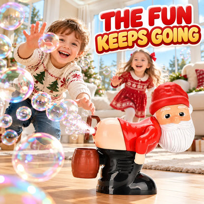 🎅 Farting Santa Bubble Machine💨 Funny Holiday Party Toy & Gift🎁