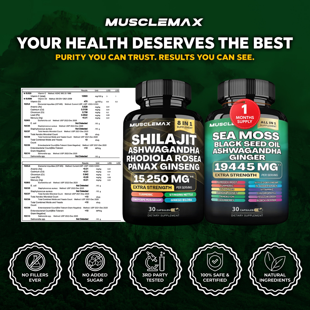 MuscleMax™ 20-in-1 Supplement Bundle