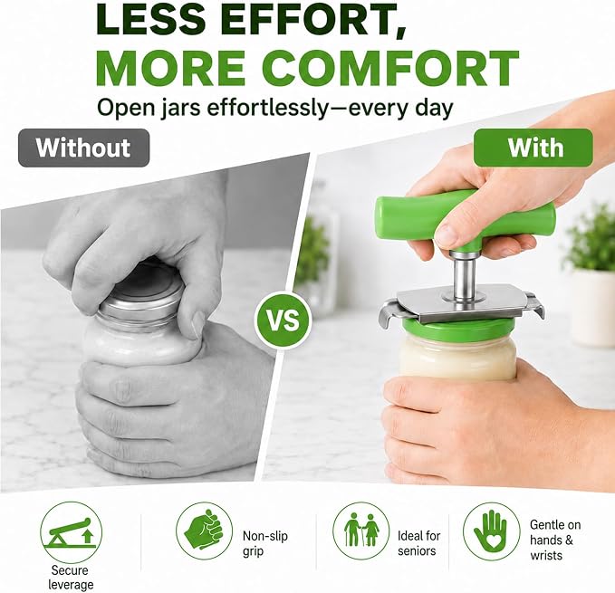 Effortless Jar Opener