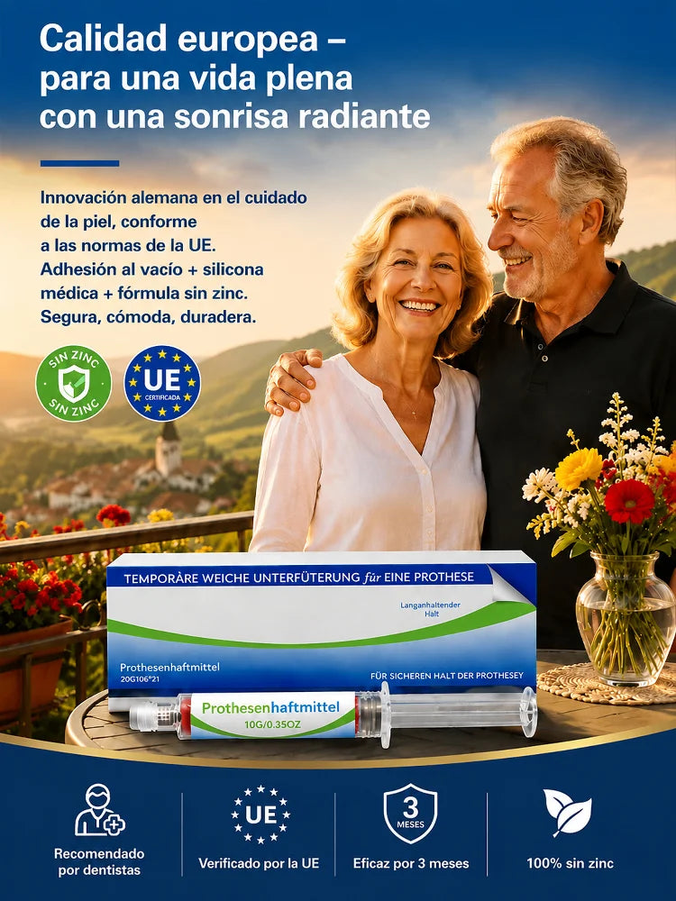 Juego de adhesivo para dentaduras postizas🦷