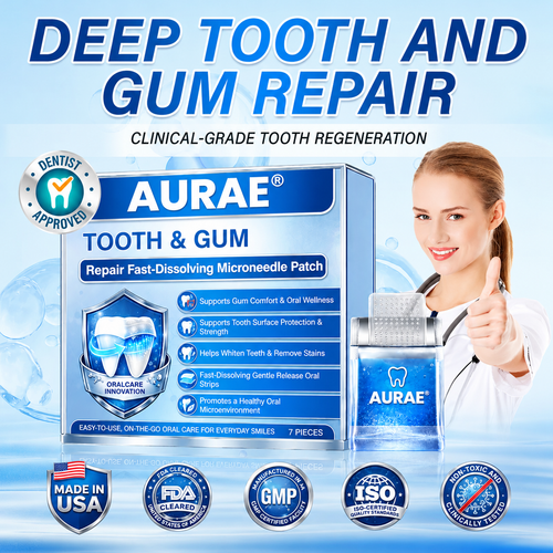 Ceoerty® Tooth & Gum Care Fast-Dissolving Microneedle Patch✨ (𝟓-𝐢𝐧-𝟏 💎 𝐑𝐞𝐛𝐮𝐢𝐥𝐝 𝐄𝐧𝐚𝐦𝐞𝐥 & 𝐃𝐞𝐧𝐭𝐢𝐧 • 𝐒𝐭𝐫𝐞𝐧𝐠𝐭𝐡𝐞𝐧 𝐆𝐮𝐦𝐬 • 𝐄𝐫𝐚𝐝𝐢𝐜𝐚𝐭𝐞 𝐓𝐚𝐫𝐭𝐚𝐫 & 𝐎𝐝𝐨𝐫 • 𝐖𝐡𝐢𝐭𝐞𝐧𝐢𝐧𝐠 • 𝐒𝐭𝐨𝐩 𝐓𝐨𝐨𝐭𝐡 𝐒𝐞𝐧𝐬𝐢𝐭𝐢𝐯𝐢𝐭𝐲)