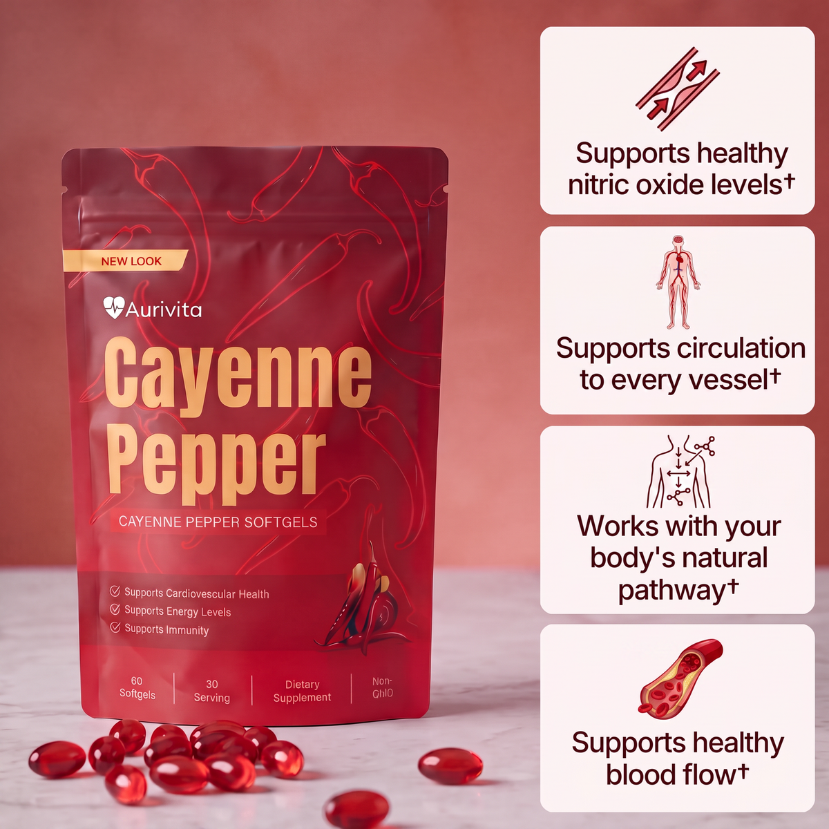 🔥 MEGA BLOWOUT SALE🔥 12-in-1 Capsaicin Complex Softgels