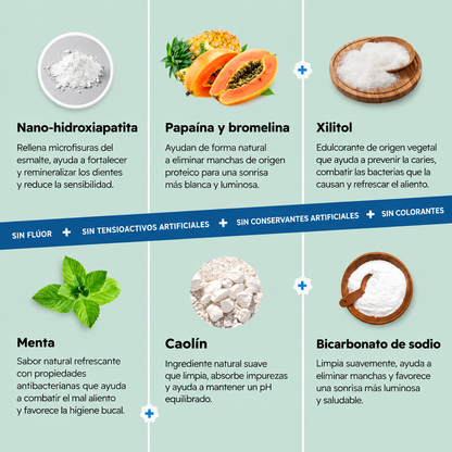 Velydent – Polvo Blanqueador Dental