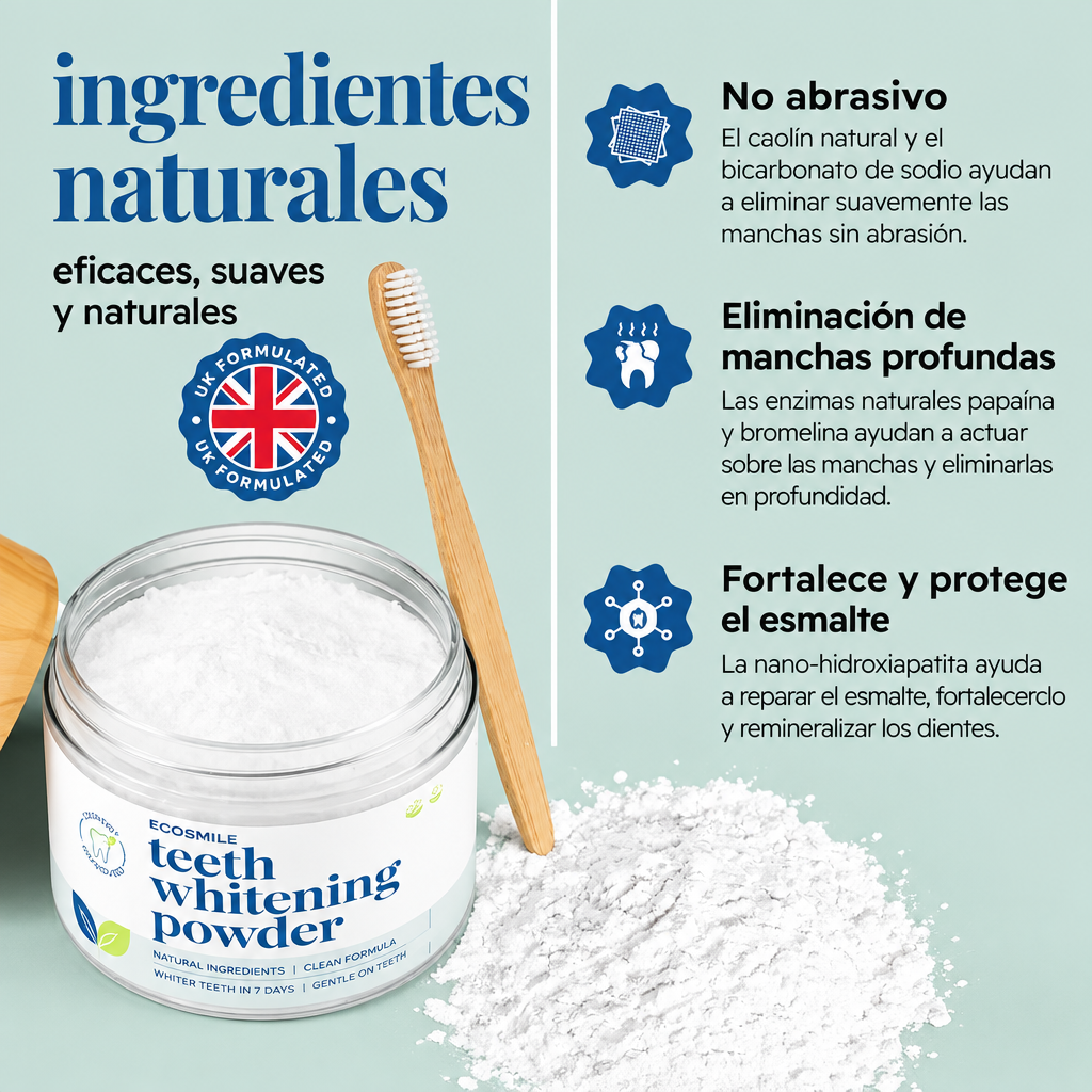 Velydent – Polvo Blanqueador Dental