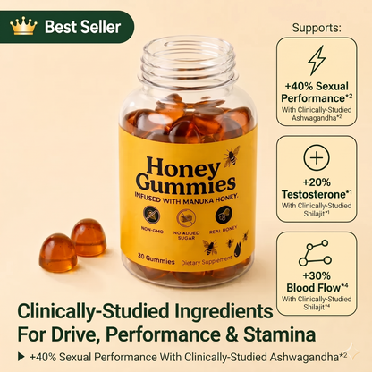 Honey Gummies🐝Real Vitality You Can Feel.