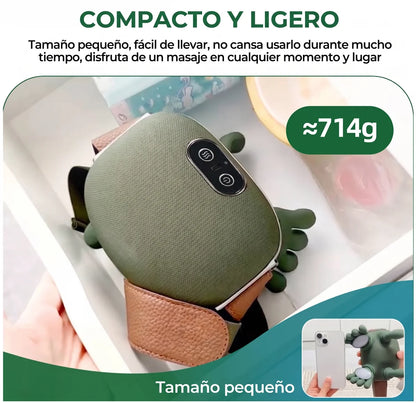 Masajeador de Cuello con Calor · Mano de Masaje 4D