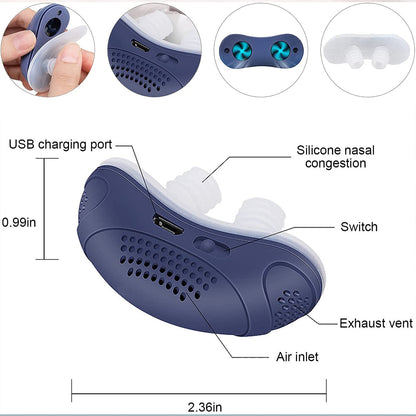 🔥The First Hoseless, Maskless, Micro-CPAP Anti Snoring