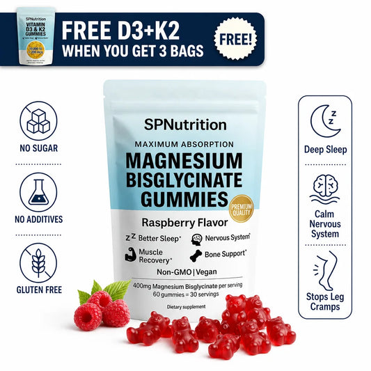 🍬 SPNutrition Magnesium Bisglycinate Gummies