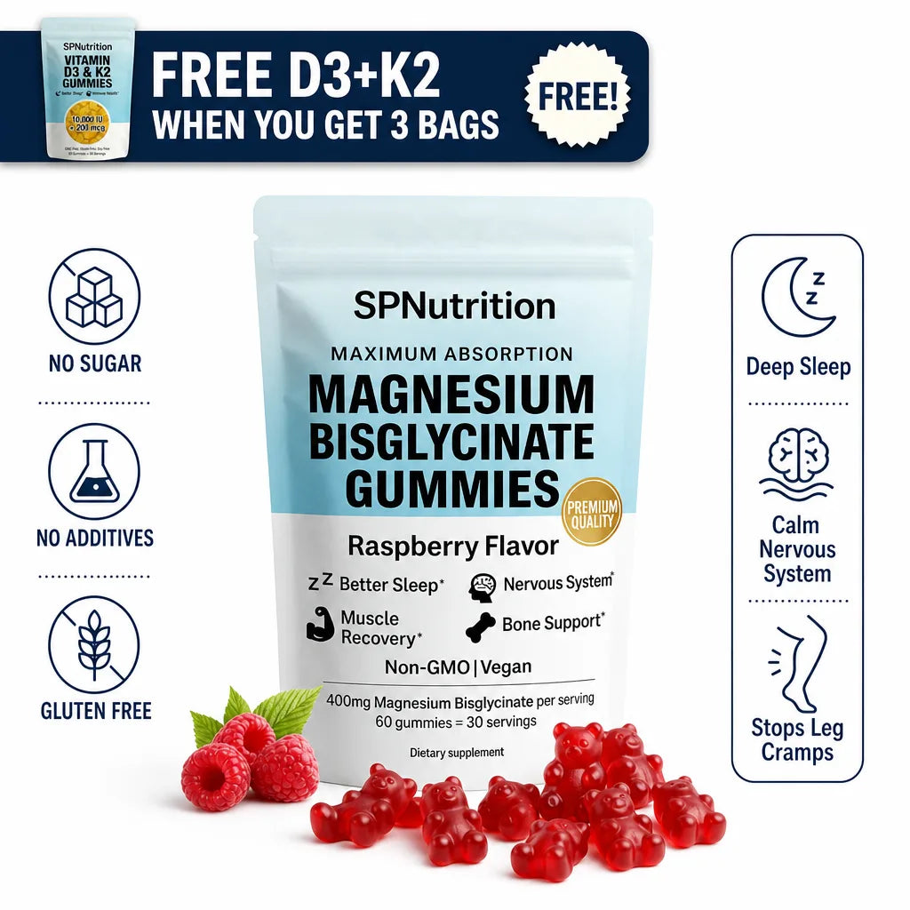 🔥SPNutrition Magnesium Bisglycinate Gummies