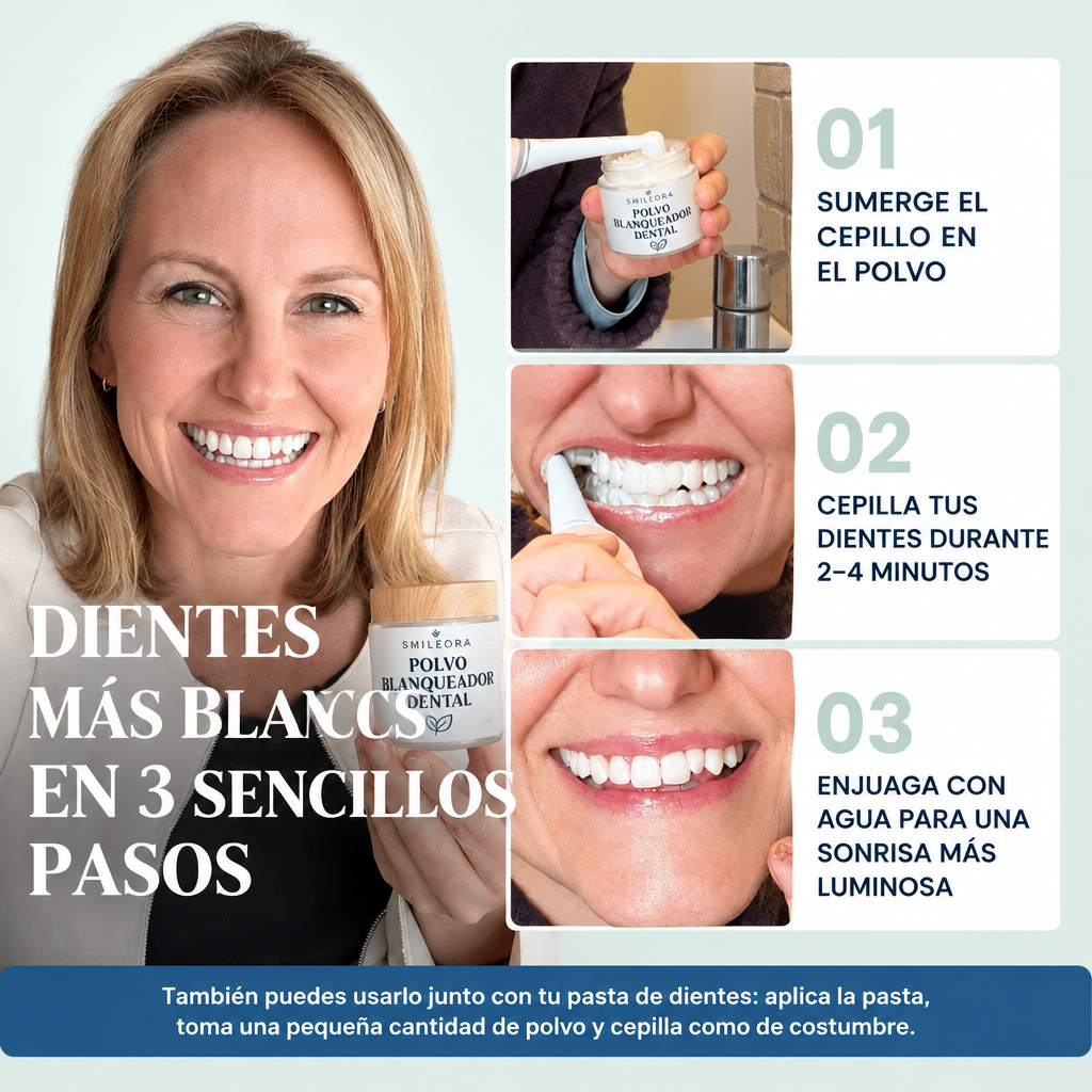 Velydent – Polvo Blanqueador Dental
