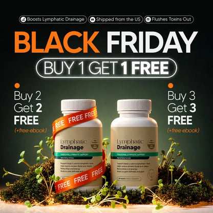 New Maximum Potency Formula - Lymphatic Drainage Capsules