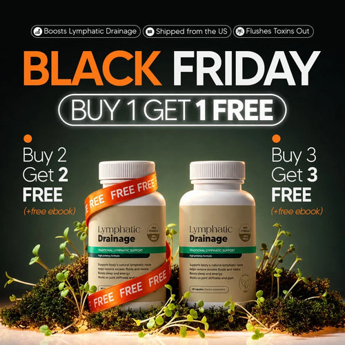 New Maximum Potency Formula - Lymphatic Drainage Capsules