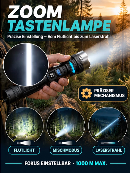 【Ultra Bright Sky Cannon】Ultra-bright white laser flashlight, Rechargeable and portable for emergencies