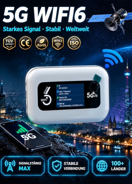 Portable MiFi With Card Slot
