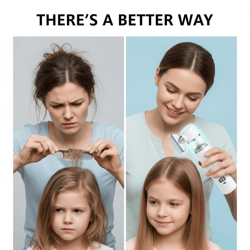 NexLice Electric Lice Comb & Vacuum