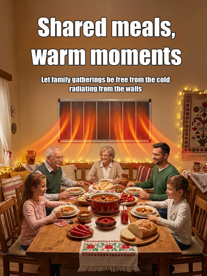 【5-Second Instant Heat】German High-Tech Graphene Wall Heater