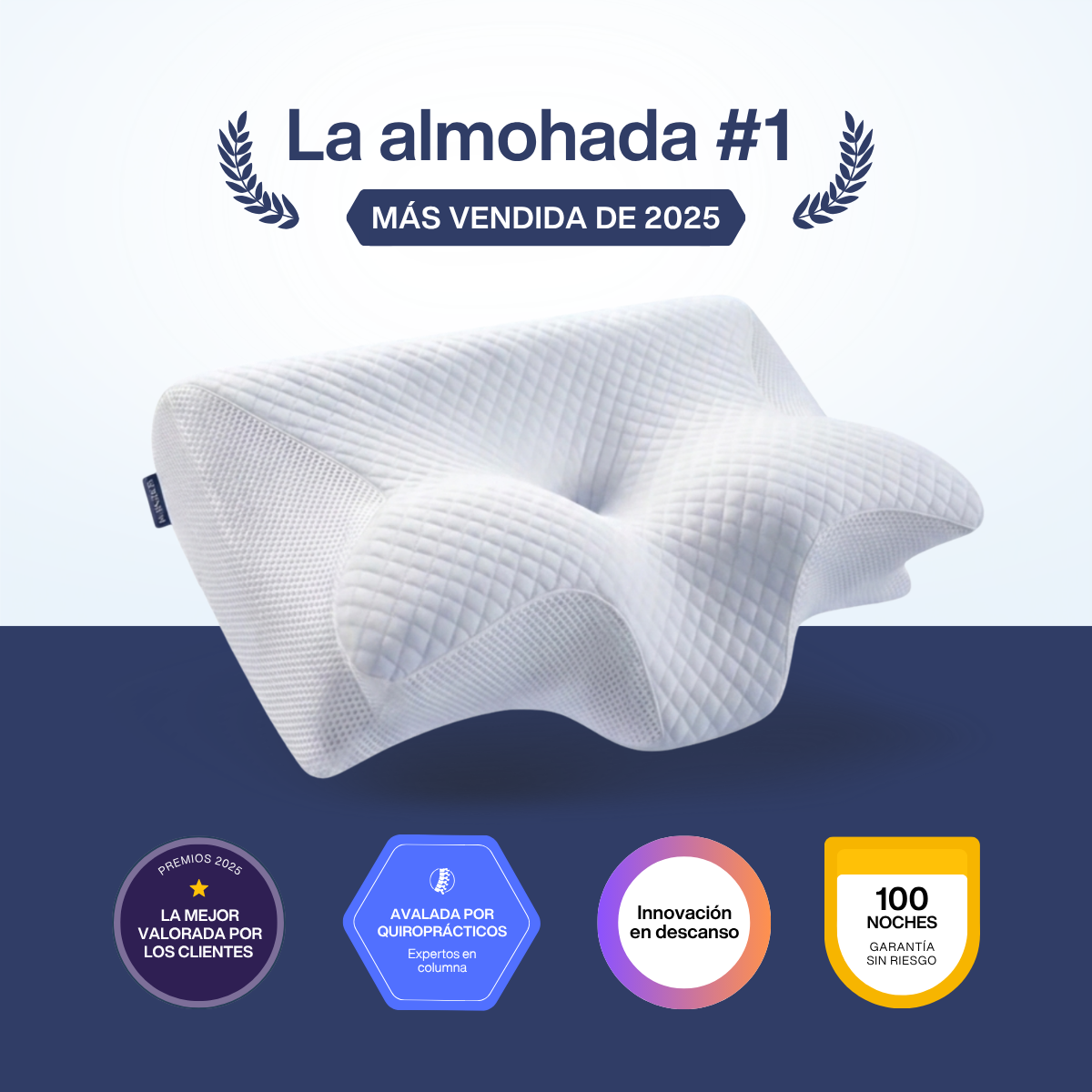 OrthoSleep™ – Almohada Cervical-Consigue un sueño perfecto