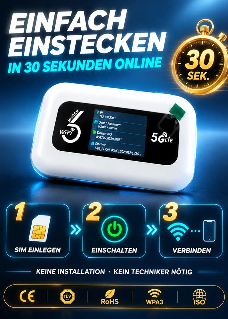 Portable MiFi With Card Slot