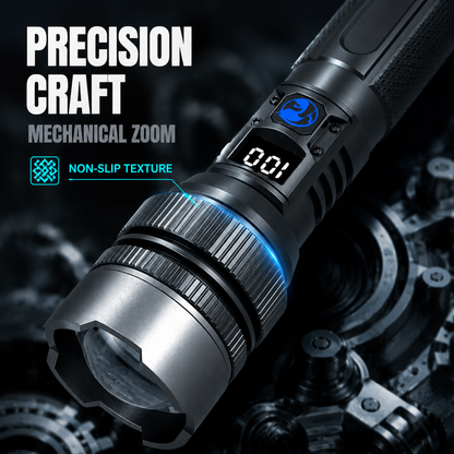 🔦 High-Power LED Flashlight – Powerful Light for Any Situation