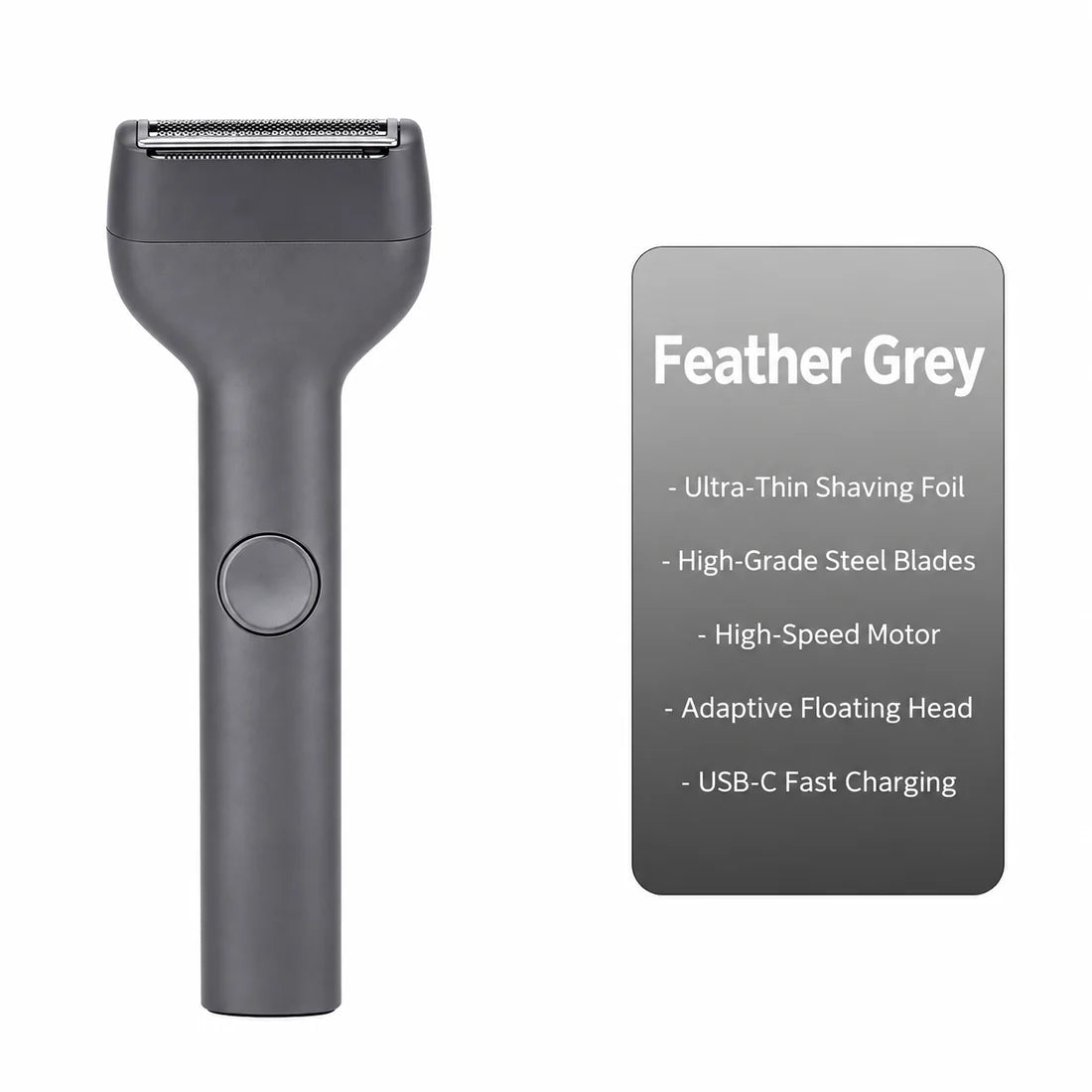 🪒Men's Rechargeable Foil Electric Shaver ⚡🧔– Efficient Close Shaving, Cordless Portable Wet & Dry Beard Razor for Daily Grooming
