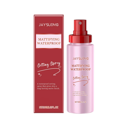Hyaluronic Acid Waterproof Matte Setting Spray – Transfer-Proof & Shine Control