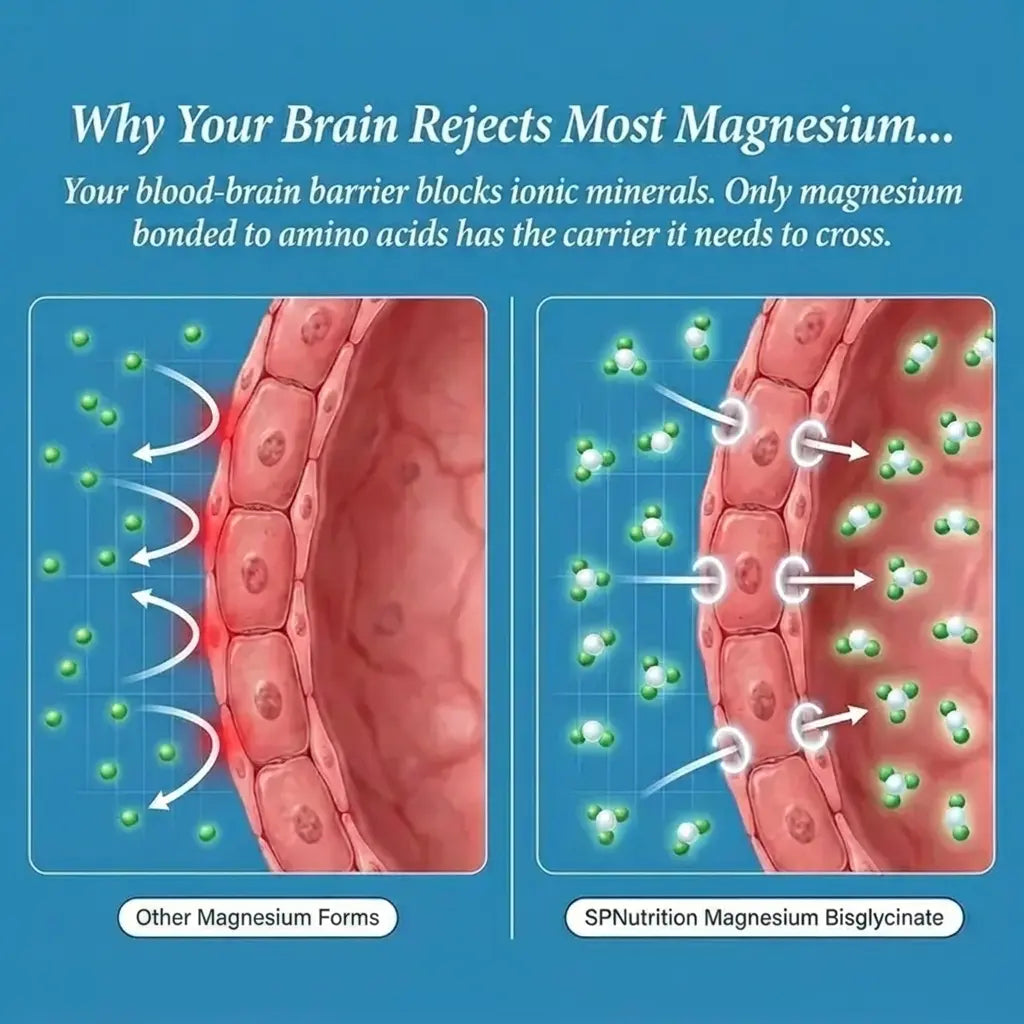 🔥SPNutrition Magnesium Bisglycinate Gummies