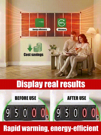 【5-Second Instant Heat】German High-Tech Graphene Wall Heater
