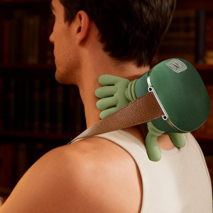 Masajeador de Cuello con Calor · Mano de Masaje 4D