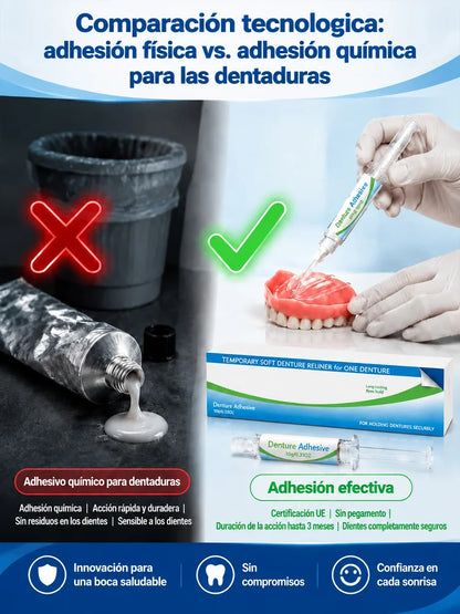 Juego de adhesivo para dentaduras postizas🦷