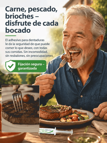 Juego de adhesivo para dentaduras postizas🦷