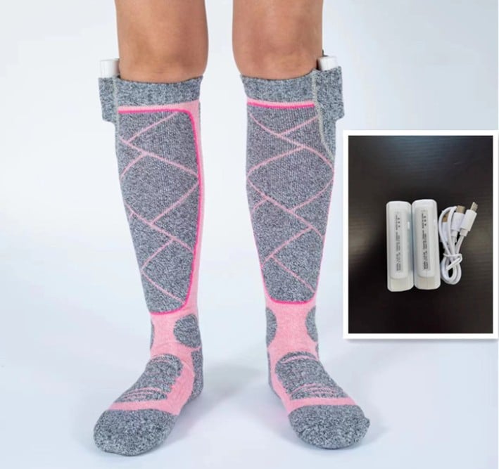 Rechargeable Heated Socks for Men & Women